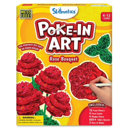 Poke-In Art - Rose Bouquet