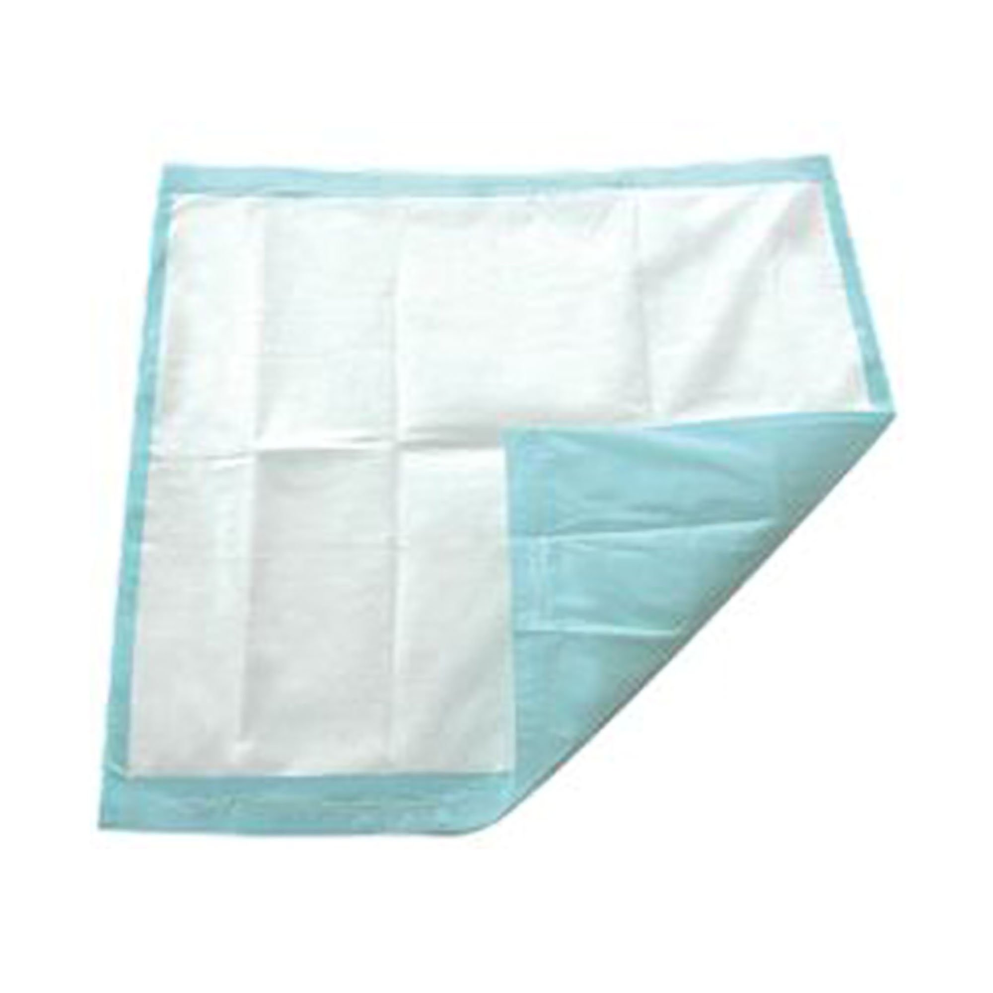 TotalDry Incontinence Underpads, Light Absorbency, Blue 30 x 30 Inch MK 975699