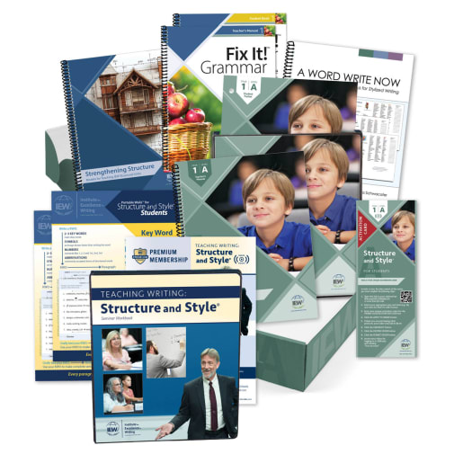 Structure and Style for Students: Year 1 Level A Premier Set (Forever Streaming)