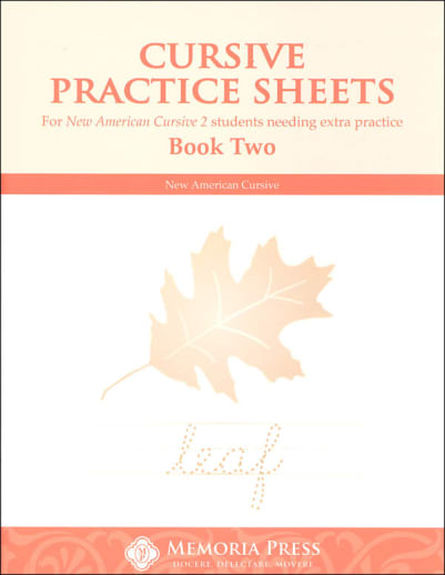 Cursive Practice Sheets II