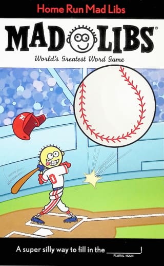 Home Run Mad Libs