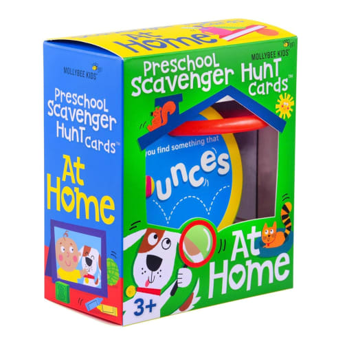 Preschool Scavenger Hunt Cards at Home