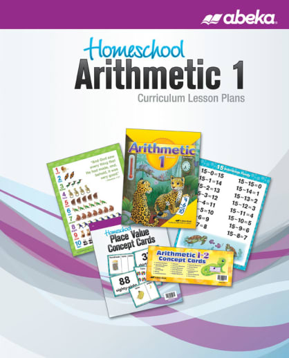 Abeka Arithmetic 1 Curriculum Lesson Plans (2nd Edition)