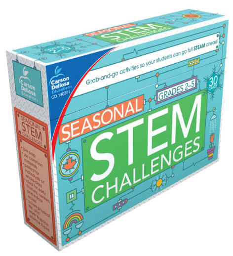 Seasonal STEM Challenges Activity Cards (STEM Challenges Activity Cards)