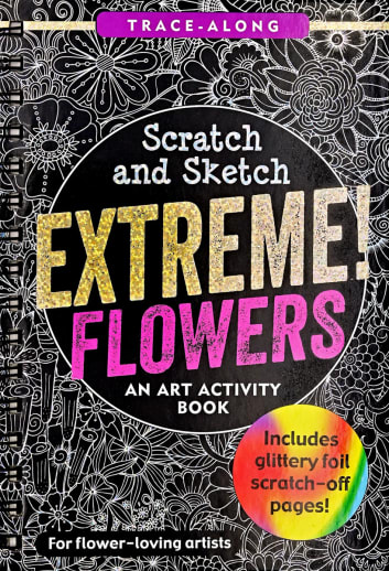 Scratch & Sketch Extreme Flowers