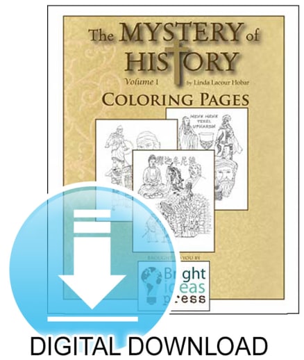 The Mystery of History Volume 1 Coloring Pages Digital Download