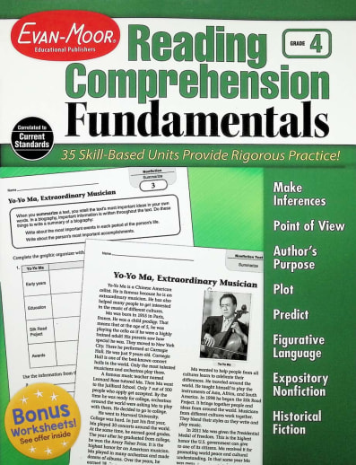 Reading Comprehension Fundamentals: Grade 4