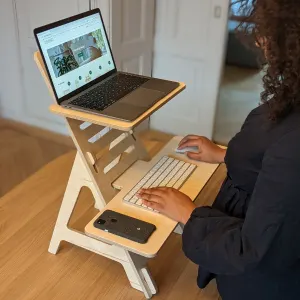 2 in 1 - Standing Desk and Laptop/Tablet Stand