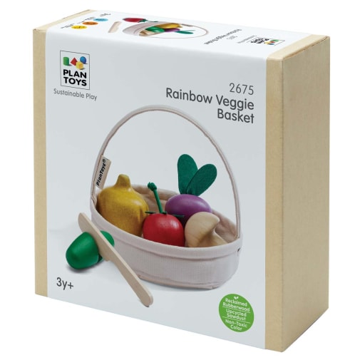 Rainbow Veggie Basket