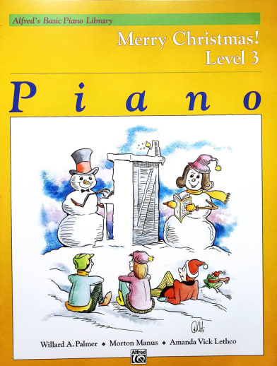Alfred's Basic Course Level 3 Merry Christmas! Book