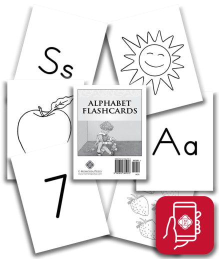 App Access: Memoria Press Alphabet Flashcards