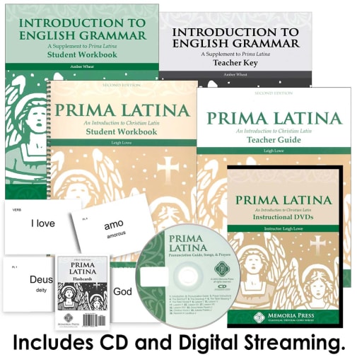 Memoria Press Prima Latina with Grammar Complete Set