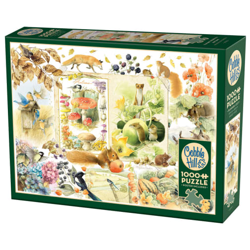 Cobble Hill Nature Journal Album: Autumn Puzzle (1000 Pieces)