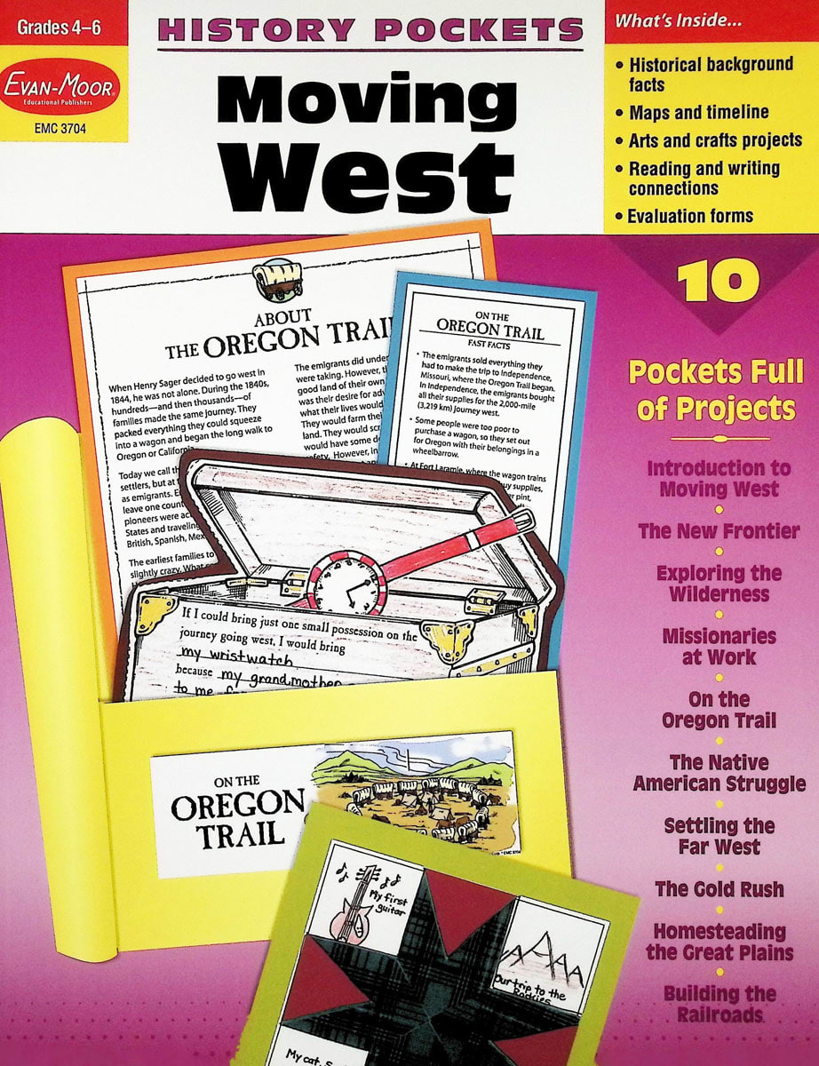 History Pockets: Moving West, Grades 4-6