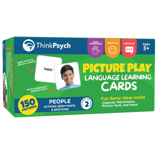 Picture Play Flashcards - People