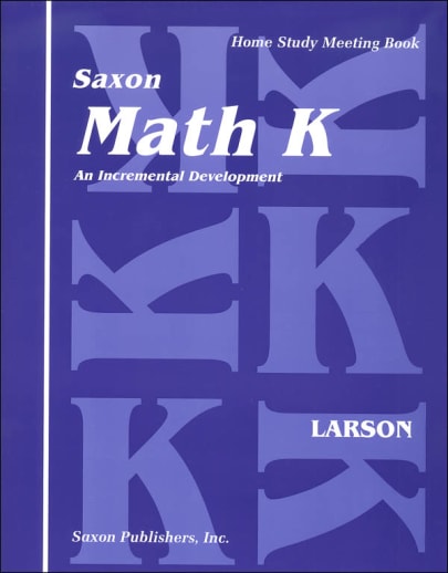 Saxon Math K Meeting Book