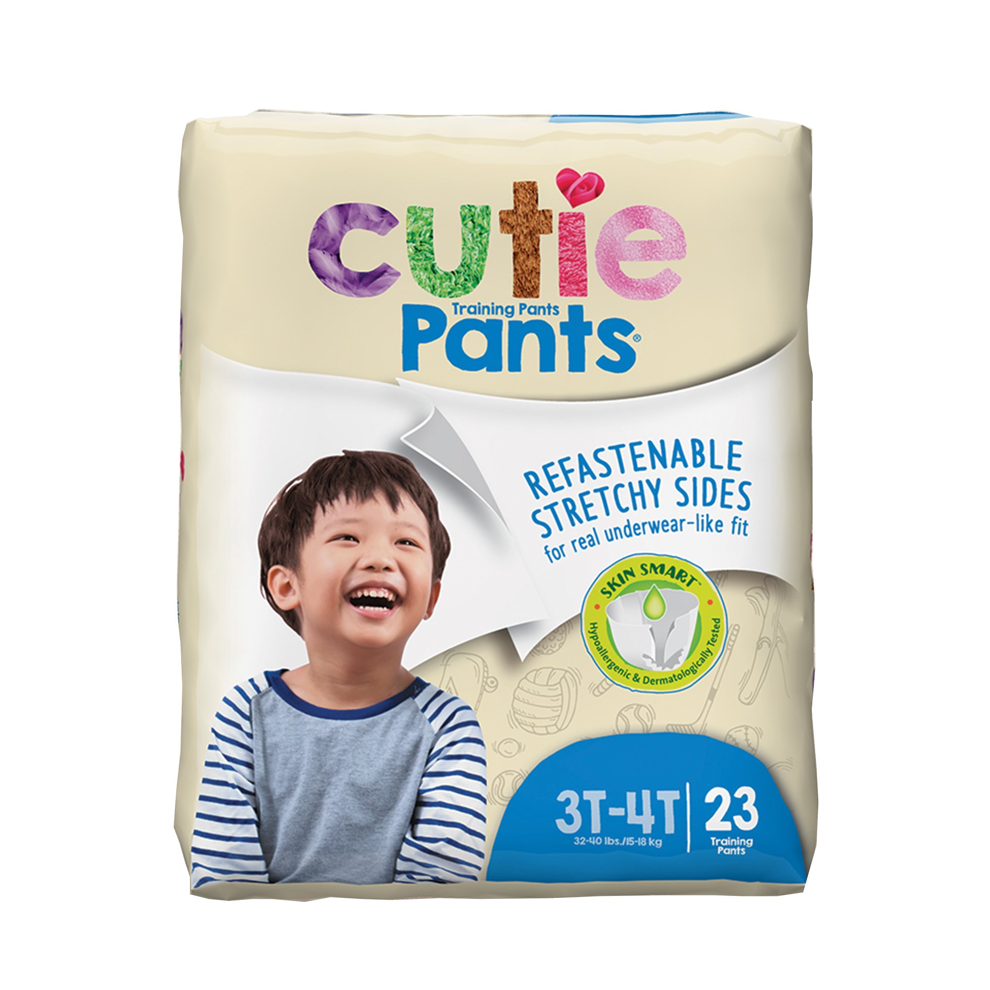 Cutie Pants Training Pants, 3T to 4T MK 831577