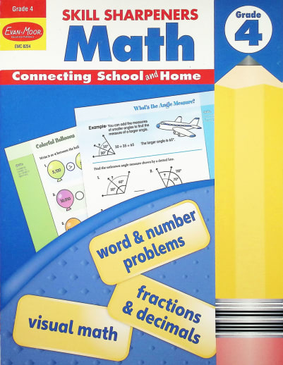 Skill Sharpeners Math Grade 4