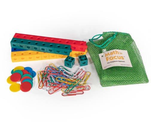 Math in Focus: Singapore Math Individual Student Manipulatives Kit Grade K