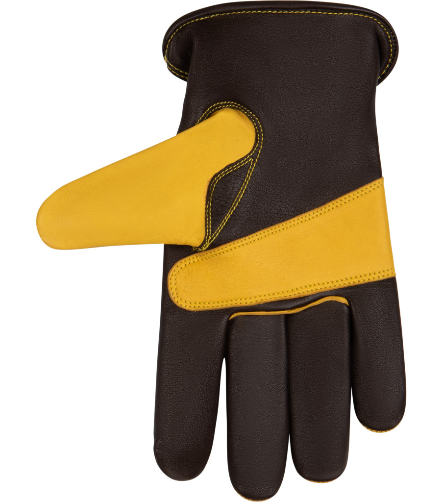 Premium Grain Sheepskin Driver with Palm Patch, Golden, large image number 1