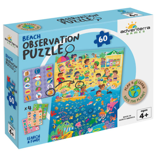 Beach Observation Puzzle (60 pieces)