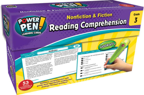 Power Pen Learning Cards: Reading Comprehension Grade 3