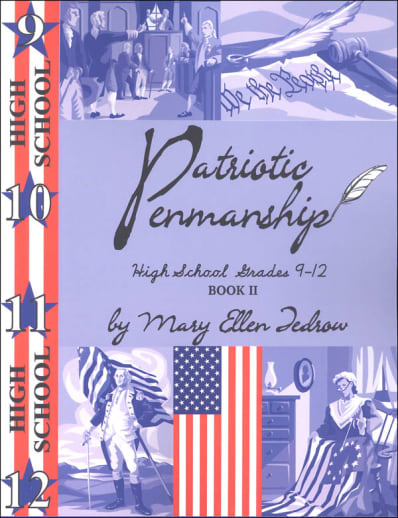 Patriotic Penmanship High School Grades 9-12 Book II