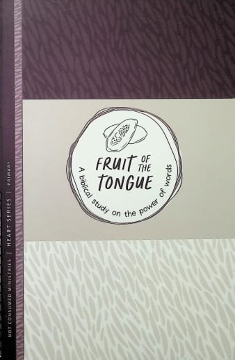 Fruit of the Tongue Bible Study - Primary (Heart Series)