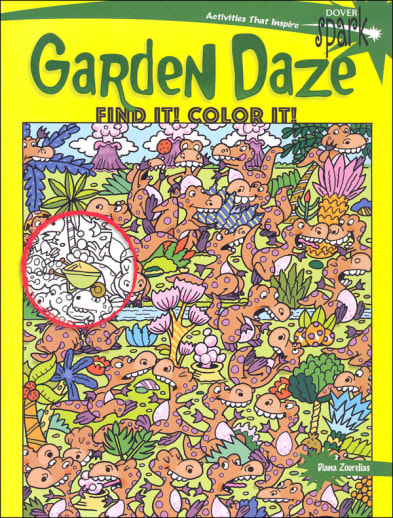 Garden Daze: Find It! Color It! (Dover Spark)