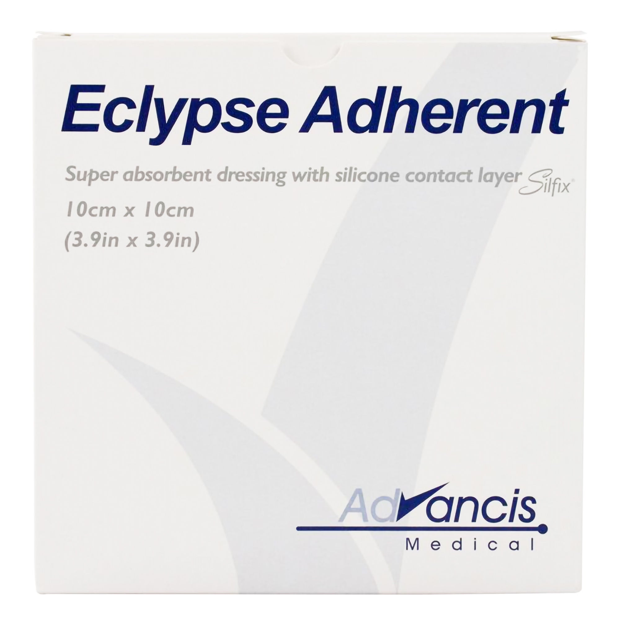 Eclypse Adherent Super Absorbent Wound Dressing, 4 x 4 Inch MK 1051551