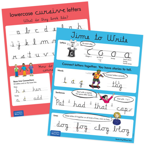 Ready for Cursive Poster Set