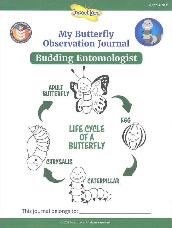 STEM Butterfly Activity Journal - Budding Entomologist stem-butterfly-activity-journal-budding-entomologist