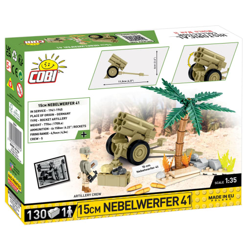 COBI 15cm Nebelwerfer 41 Rocket Launcher - 130 pieces (World War