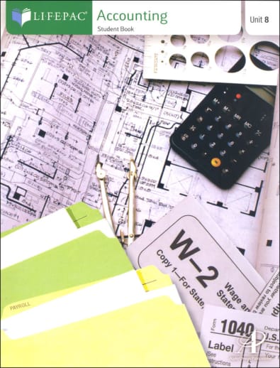 Accounting Lifepac - Unit 8 Worktext