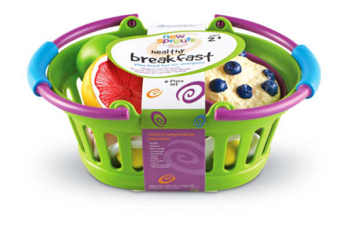 Learning Resources New Sprouts Healthy Breakfast Play Food (10 Pieces)