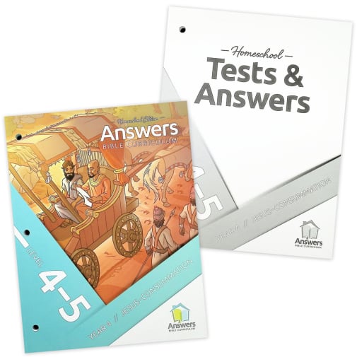 Answers Bible Curriculum Year 4 Homeschool Student Value Combo Grades 4-5