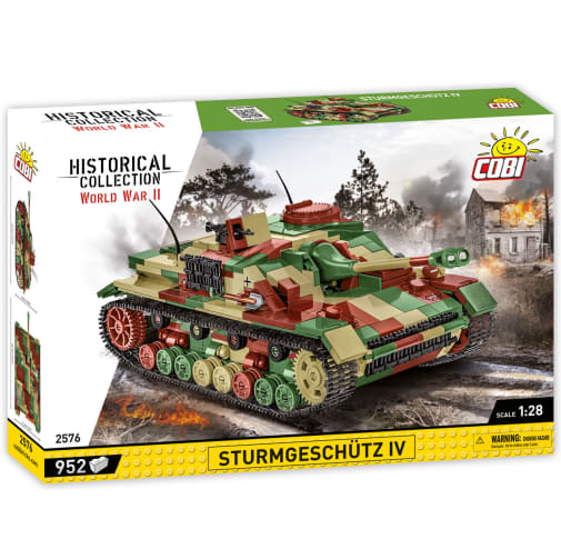 COBI Sturmgeschutz IV German Tank Destroyer - 952 pieces (World War II Historical Collection)