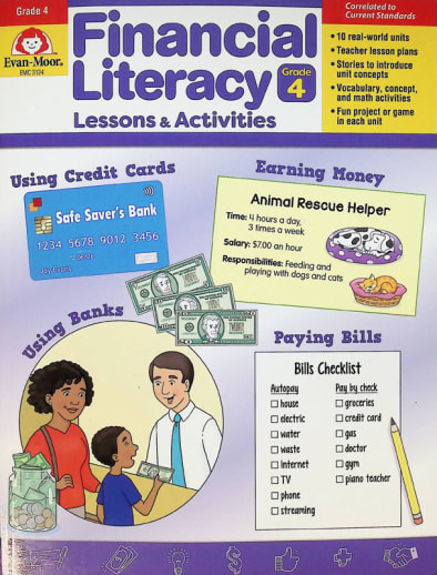 Financial Literacy Lessons and Activities, Grade 4