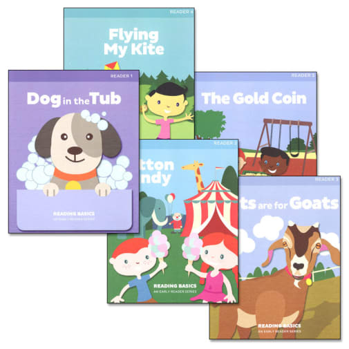 Language Arts 1 set of 5 readers only