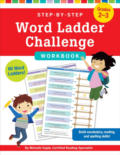 Step-by-Step Word Ladder Challenge Workbook Grades 2-3