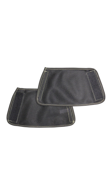 Cane Nylon Mesh Sleeves 2-ply: 9” Black  Nylon Cane Mesh