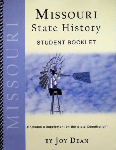 Missouri State History from a Christian Perspective Student Book only