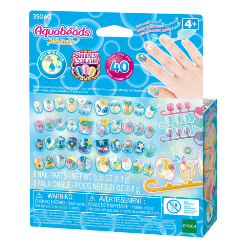 Aquabeads Stars & Unicorns Nail Refill Kit