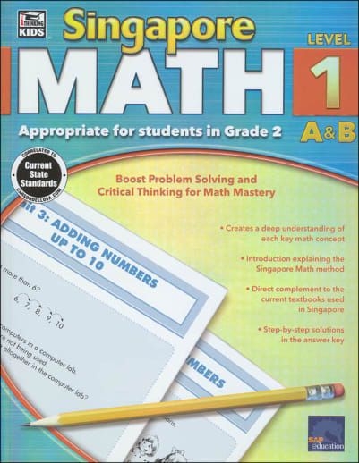 Thinking Kids Singapore Math: Grade 2 (Level 1)