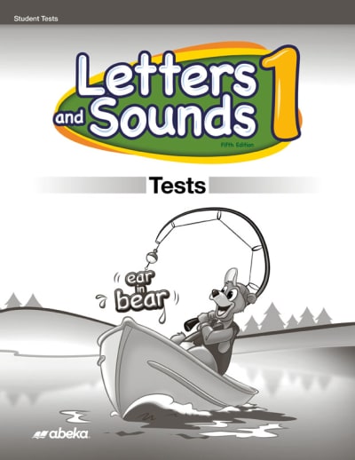 Abeka Letters and Sounds 1 Tests (5th Edition) (Bound)