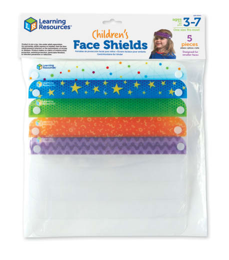 Children's Face Shields (set of 5)