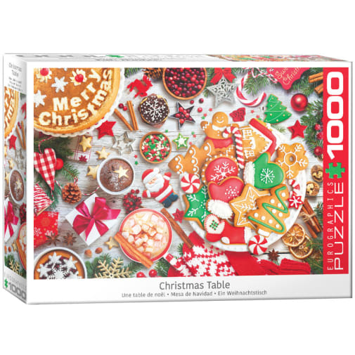 Eurographics Christmas Table 1000-piece Jigsaw Puzzle