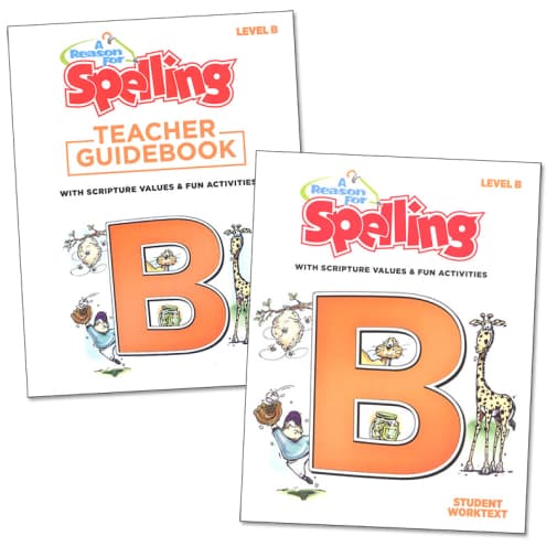 A Reason for Spelling B Homeschool Set (2nd Edition)
