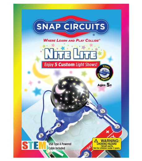 Elenco Snap Circuits Nite Lite with 5 Light Shows