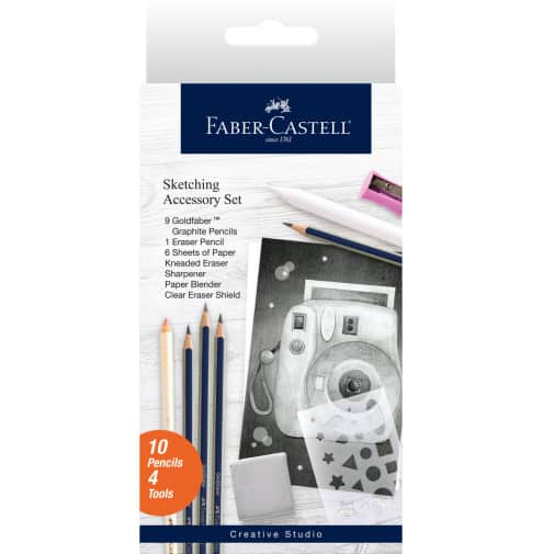 Faber-Castell Sketching Accessory Set (14 pieces)